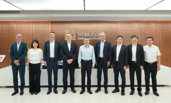 空客直升机公司奥利维尔·米沙隆一行到访